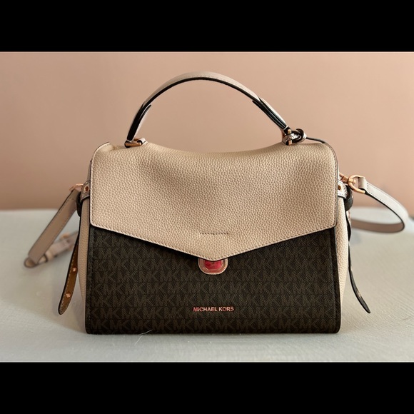 Michael Kors Collection Handbags - Michael Kors Medium logo cross body/satchel